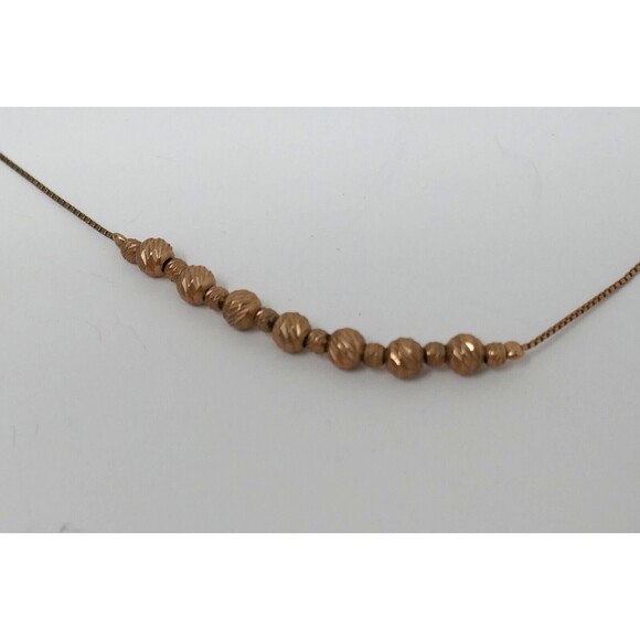 Dyadema Italy 925 Sterling Silver Bead Accent Necklace - Picture 4 of 6